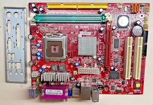 MSI PM8M2-V MS-7071Micro-ATX LGA775 Motherboard w/ I/O Shield (OFFERS WELCOME) - Afbeelding 1 van 4