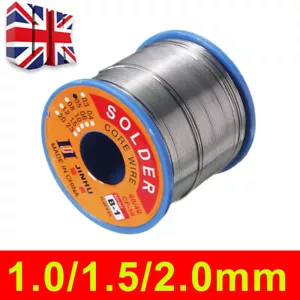 60/40 Tin Lead Rosin Core Solder Wire for Electrical Solderding 1/2mm 250g UK - Picture 1 of 12