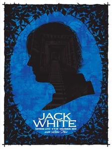 🎸 Jack White Columbus 2018 Poster 🌀 Todd Slater AP S/N #86/291 Express Live! - Picture 1 of 1