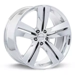 17 Inch Chrome Alloy Wheel Rim for Jeep Wrangler, RTX 81090 17x7.5 5x114.3 5Lug - Picture 1 of 4