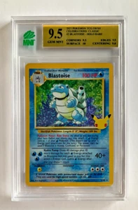 2021 Pokemon Celebrations "Blastoise" 2/102 Holo GEM MNT 9.5 - Picture 1 of 7