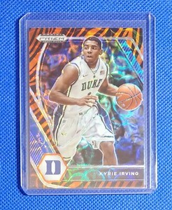 Kyrie Irving 2021-22 Panini Prizm Draft Picks DP Choice Tiger Stripe Prizm #62