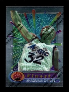 1994-95 TOPPS FINEST #32 SHAQUILLE O'NEAL LOS ANGELES LAKERS MAGIC - Picture 1 of 2