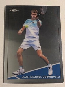 2021 Topps Chrome Tennis Juan Manuel Cerúndolo 77
