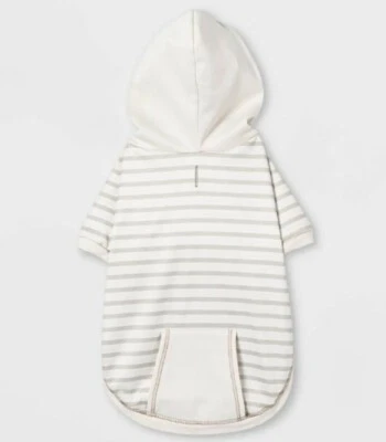 Boots and Barkley Medium Striped Lightweight Dog Hoodie  - Image 1 of 3