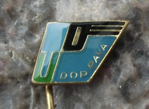 Vintage Uranium Mines Transport Czechoslovakia Mining Nuclear Power Pin Badge - Picture 1 of 5