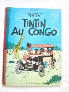 Hergé - Tim und Struppi im Kongo (Teller B27 bis) Casterman 1960 - Bild 1 von 8