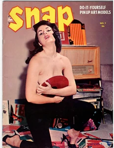 First Issue, SNAP Magazine #1 Figure Models 1958 Nice Condition - Imagen 1 de 3