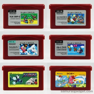 Super Mario Bros & Ice Climber & Xevious(Famicom mini 6Games)GBA GameBoy Advance - Picture 1 of 9