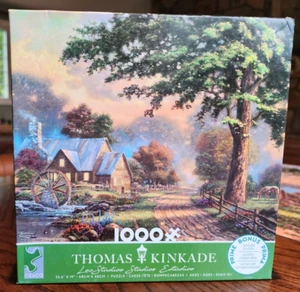 Rompecabezas Thomas Kinkade 1000 piezas "Tiempos más simples" Ceaco - Imagen 1 de 6