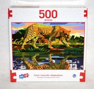 TGC Toys 500 Piece Jigsaw Puzzle - “Feline Reflections” – 2021 - New - Picture 1 of 6