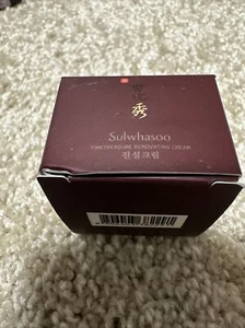 NIB Sulwhasoo Timetreasure Renovating Cream jar, 5 ml sample, Amorepacific Inc. - Picture 1 of 2