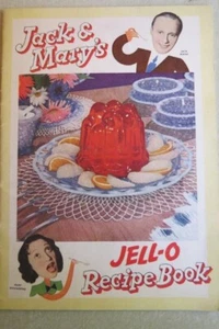 Jack und Marys Jello Rezeptbuch Comic Jack Benny Mary Livingstone 1937 - Bild 1 von 1