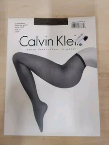 Calvin Klein Matte Sheer To Waist Pantyhose Size B - Picture 1 of 2