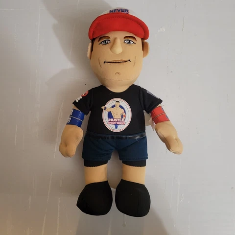 JOHN CENA WWE PLUSH DOLL “NEVER GIVE UP” BY BLEACHER CREATURES 10" Cover