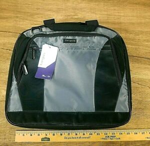 Targus 15" CityLite Laptop Notebook, Black/Gray, Shoulder Carry Case Briefcase