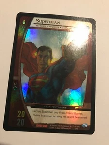 Tarjeta SUPERMAN (Lámina) VS SISTEMA: DC Gotham Nights 2004 TCG CCG, DOR-020, BELLEZA - Imagen 1 de 11