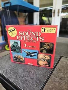 300 Sound Effects- 3 CD set - Picture 1 of 6