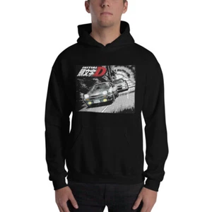 Neu JDM Initial D Herren Hoodie mit Taschen S-5XL verschiedene Farben - Bild 1 von 9
