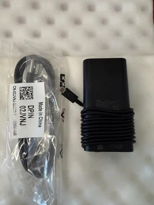 OEM Original Dell 90W Type-C DA90PM170  AC Adapter GaN Technology DP/N JVRCD - Image 1 of 2