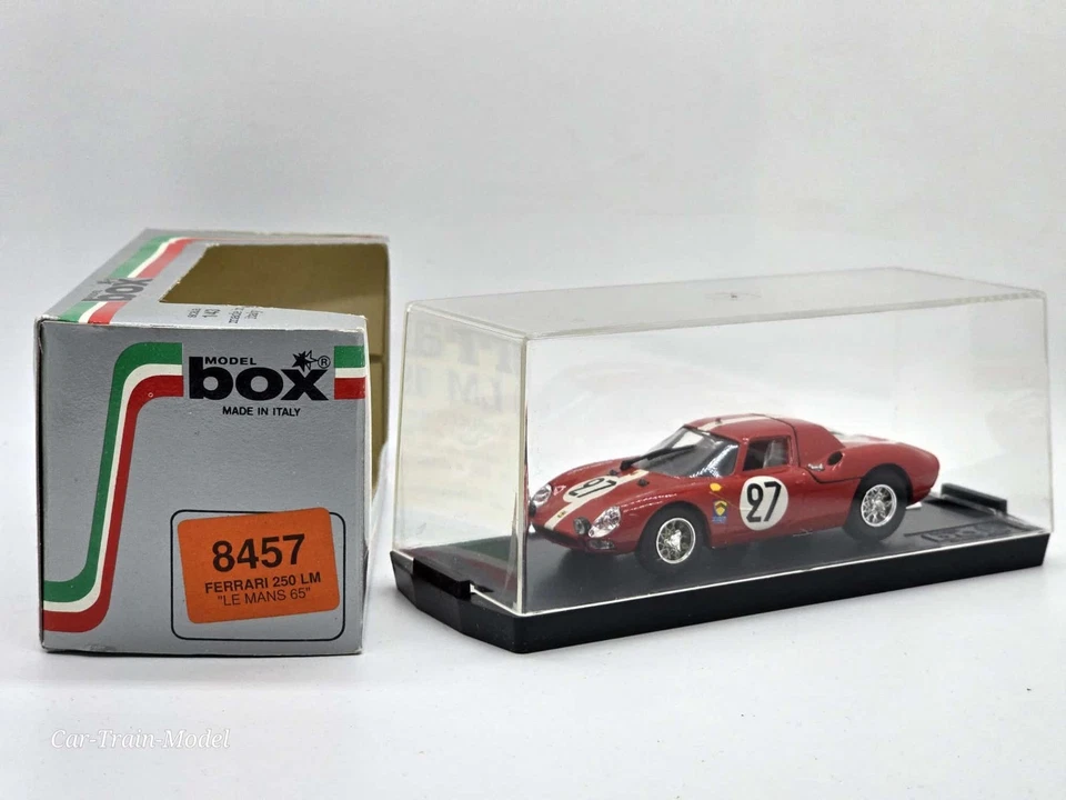 Ferrari 250 LM Le Mans 65 - 8457 BOX Model Made in Italy 1:43 1/43 - Immagine 1 di 1