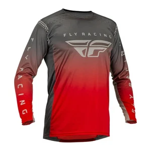 FLY RACING LITE HYDROGEN SPEEDER MOTOCROSS JERSEY TOP - RED / GREY - Picture 1 of 4