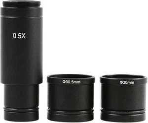 Microscope Adapter 0.5×C-Mount Lens Adapter 23.2mm, 30mm and 30.5mm for CDC.. - Picture 1 of 6