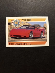 1992 Action Dream Cars 100 2nd Edition 1990 Kaminari Corvette #71 - Bild 1 von 2