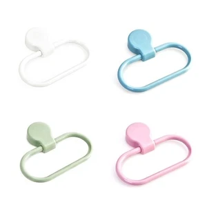 Toallero Asciugamani Baño Soporte de Mano Rosa - Imagen 1 de 11