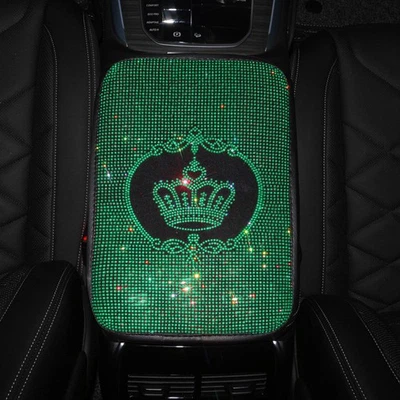 Brillante Bling Apoyabrazos Coche Cubierta Asiento Almohadilla Consola Central Almohadilla Adecuado para SUV Camión Foto 1 de 4
