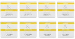 L'Occitane Jasmin & Bergamote Soaps - 50gm/1.7 oz - Set of 8 - Picture 1 of 4