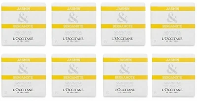 L'Occitane Jasmin & Bergamote Soaps - 50gm/1.7 oz - Set of 8 - Image 1 of 4