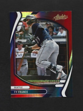 2022 Panini Absolute Ty France #60 Spectrum Red 96/99 - Seattle Mariners