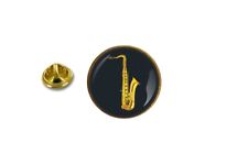 Anstecknadel Pin Abzeichen Anstecknadel Metall Mit Zange Papillon Saxo Saxophon