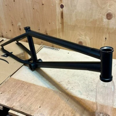 Cult Badboy V1 BMX Frame Set Black Cr-Mo 4130 Made in USA TT 20.5” - Image 1 of 4