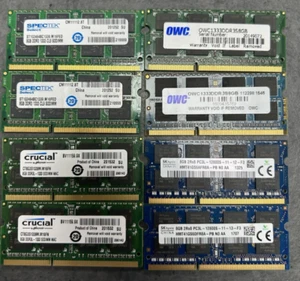 2 x 8GB DDR3 Laptop RAM Mixed Brands - Picture 1 of 5