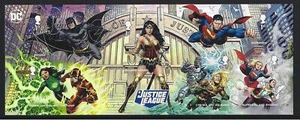 Grande-Bretagne 2021 Dc Collection Justice League Feuillet non Montés Menthe - Picture 1 of 1