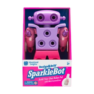 New - Educational Insights Design & Drill SparkleBot - Ages 3+ | 1 player - Picture 1 of 3