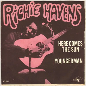 RICHIE HAVENS "HERE COMES THE SUN" SP 1970 AZ SG 218 - Picture 1 of 2