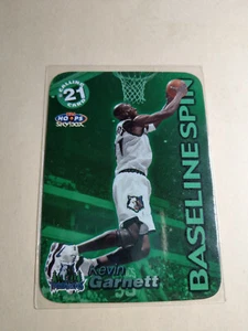 1999-00 HOOPS CALLING CARD #2 Kevin Garnett Minnesota Timberwolves BASELINE SPIN - Imagen 1 de 1
