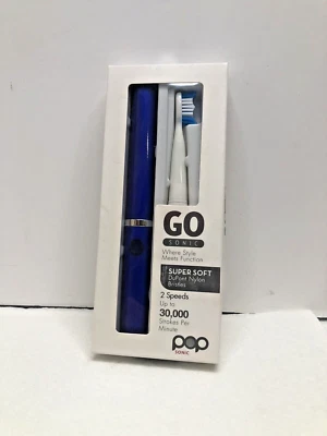 Зубная щетка Go Sonic от Pro Sonic | Звуковая зубная щетка The Go Everywhere — королевская... - Изображение 1 из 2