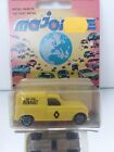 Majorette Renault 4L Service Renault In Yellow On Card Rare Packaging Rare