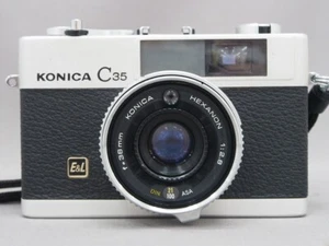 [Exellent] KONICA C35 FD 35mm Film Camera  from JAPAN - Picture 1 of 6