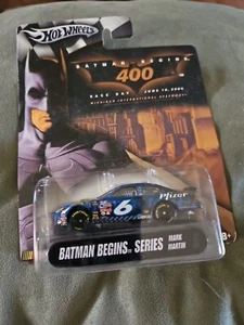 Hw Batman Begin Series #6 NASCAR W/ Batman Logo..Card Is Bad Shape, Car Is Good - Picture 1 of 3