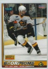 Peter Ambroziak 2001-02 New Mexico Scorpions (CHL) 