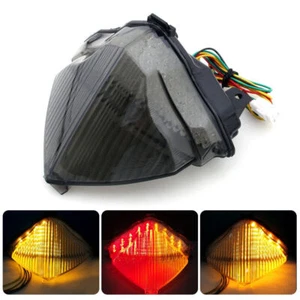 Integrated LED TailLight Turn Signals Fit Yamaha YZF 1000 R1 2004-2006 Smoke NEW - Picture 1 of 4