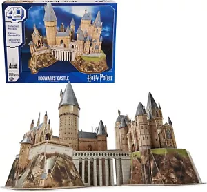 4D Build Harry Potter Hogwarts Castle 3D 209 Pieces Puzzle Detailed Model Kit - Picture 1 of 7