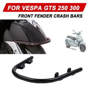 For Vespa GTS300 GTS250 Bumper Front Fender Crash Bars Mudguard Frame Guard Rail - Imagen 1 de 6