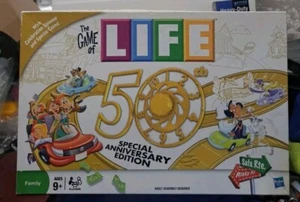 Hasbro Boardgame Game of Life - 50th Anniversary Ed Box EX - Picture 1 of 3