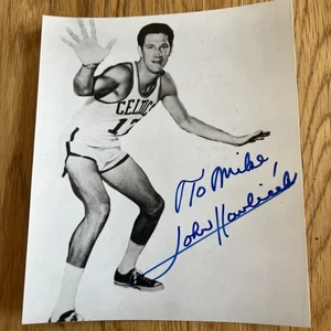 John Havlicek Boston Celtics HOF Autographed Signed Photo Personalized “To Mike” - Picture 1 of 8